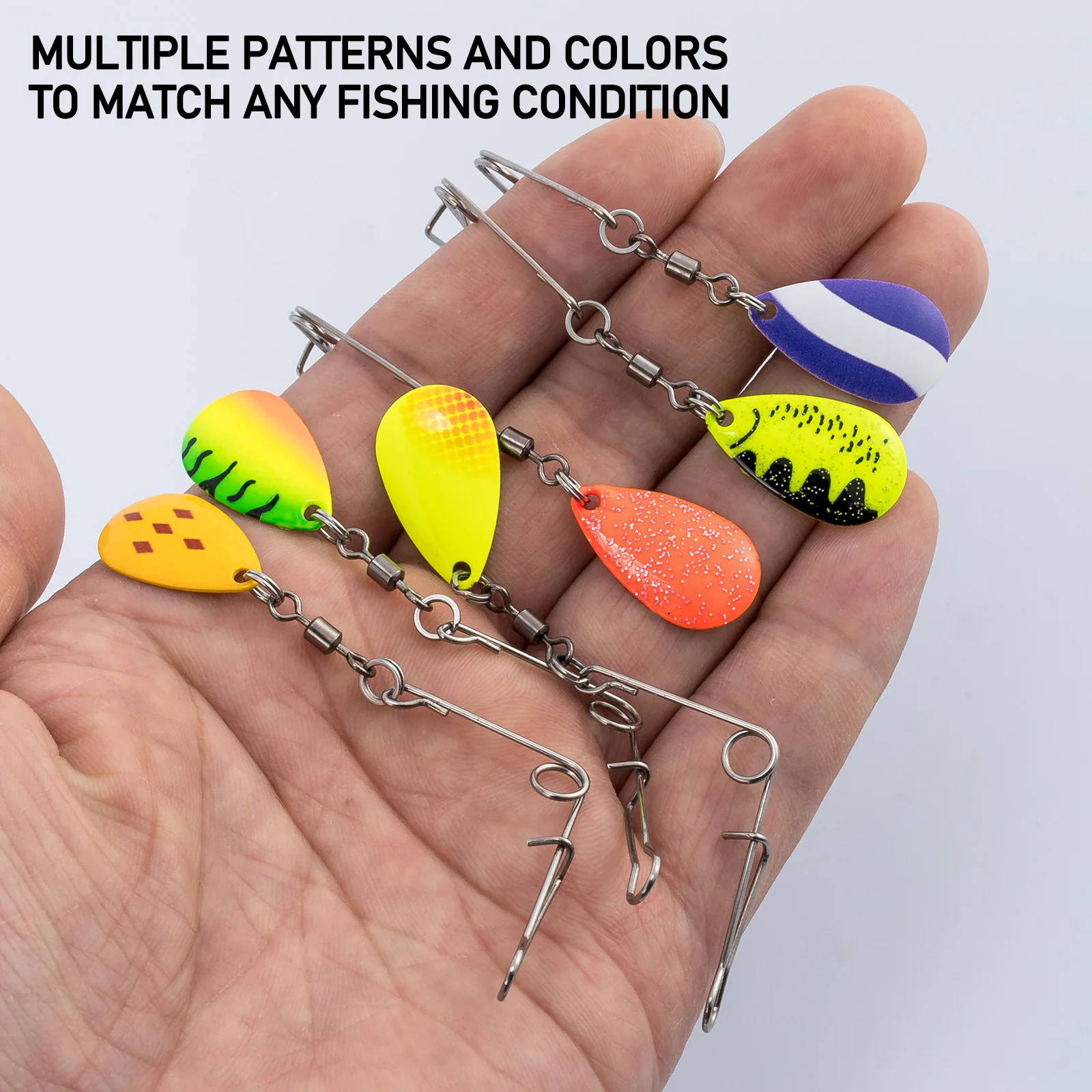 Spinnerbait Colorado – Señuelo Walleye para lubina - imagen 2