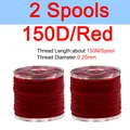 2pcs 150D Red