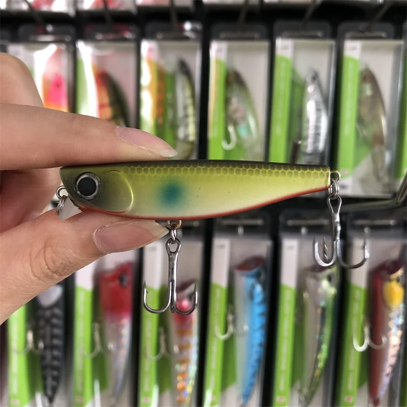 LURETV Japón importó ima mismo estilo señuelo p-ce 10,5g superficie de agua hundida y oscilante pececillo recto 9058 - imagen 4