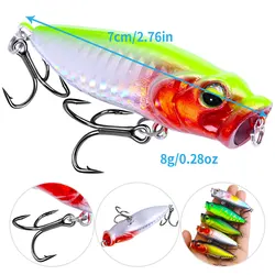 Popper 7 cm topwater para lubina y lucio