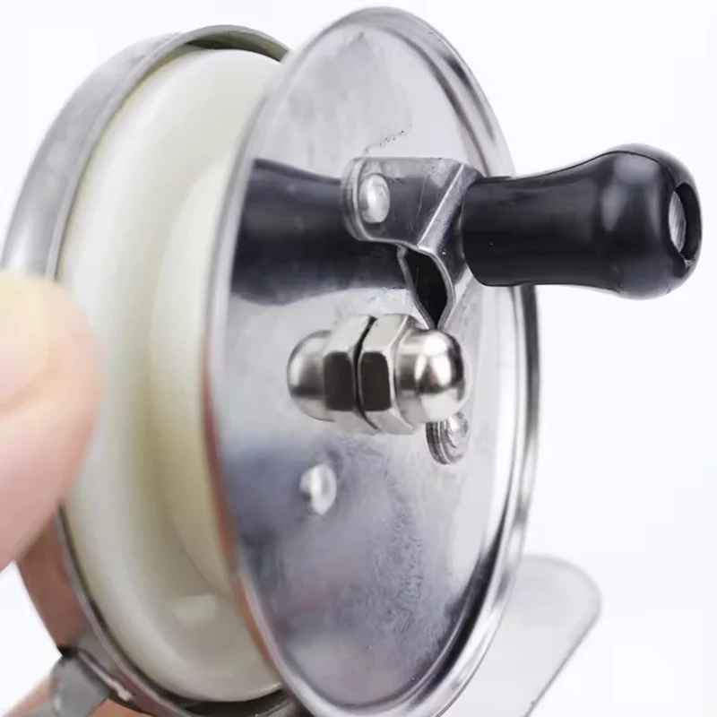 WEIHE, venta al por mayor, mini carrete de pesca en hielo barato con forma de mosca de agua salada y plástico de hierro - imagen 5