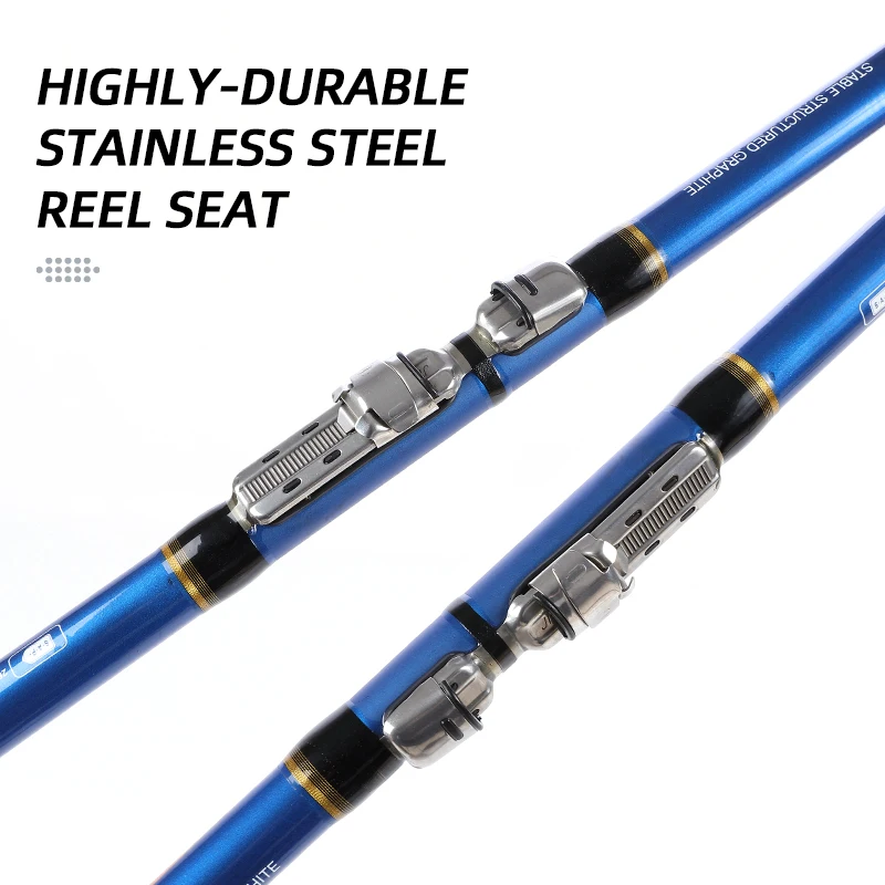 MIFINE-Caña de Pescar Telescópica, Selektor Bolo, Caña de Viaje, Casting W 10-25G, 4m, 4,5 m, 5m, 5,5 m, 6m, MF Midum Hard Spinning Rods - imagen 5