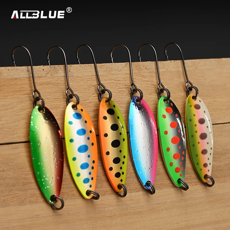 Cuchara ALLBLUE Pure Spoon – Señuelo metálico para trucha de arroyo - imagen 4