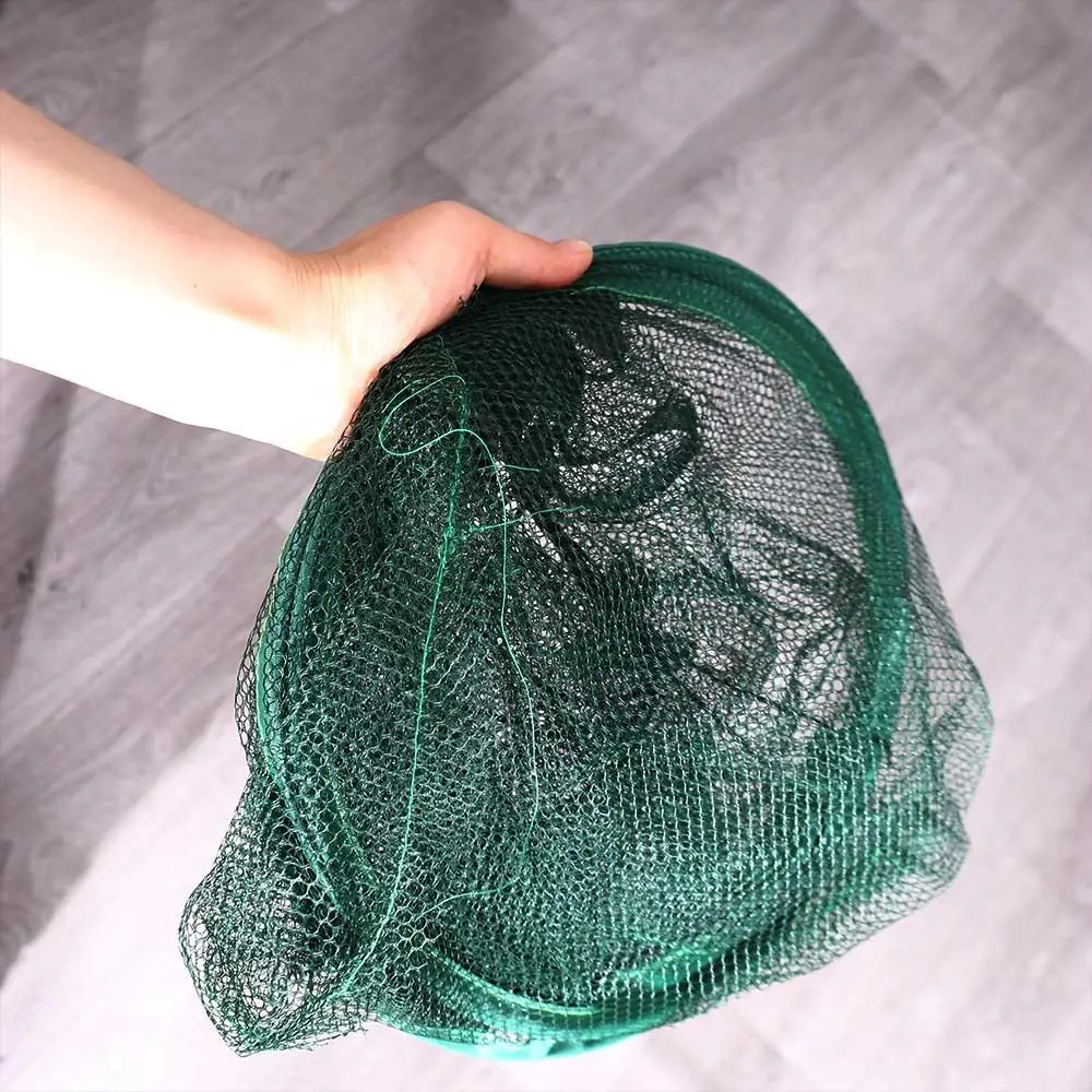 Caja de red de pesca con cebo de gambas, red de fundición de tanque, receptor de camarones de malla, red de aterrizaje de cangrejo, pesca en gota, cangrejo/recogedor de camarones - imagen 2