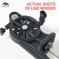 Enrollador de sedal portátil para carrete spinning y baitcasting