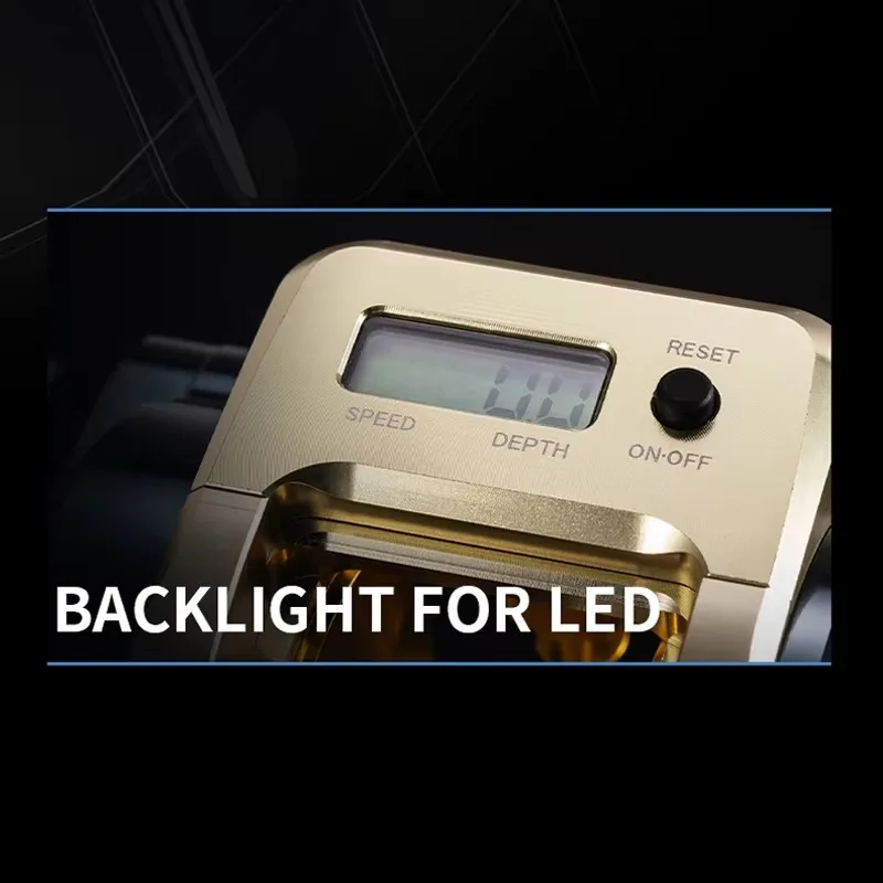 Carrete de pesca Digital RYOBI RANMI PILOT DD300 retroiluminación para LED de alta precisión mano derecha e izquierda para pesca en agua salada - imagen 4