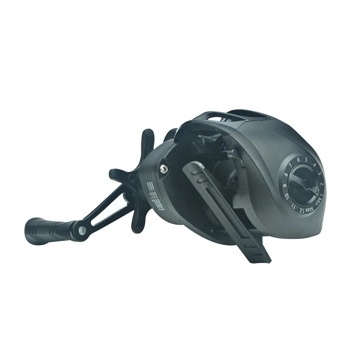 Carrete de Baitcasting de alta velocidad, sistema de freno magnético de agua salada, relación de engranaje 7,2: 1, arrastre máximo de 10kg, izquierda/derecha - imagen 5