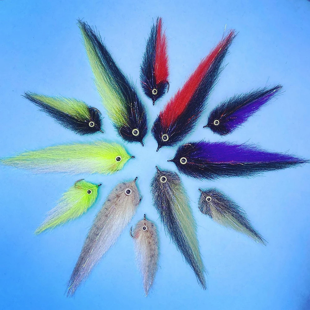 ICERIO, 1 paquete, fibra suave EP sedosa, pececillo esponjoso ligero, serpentina de pez, materiales para atar moscas, cebo para moscas, fibra de pelo largo - imagen 4