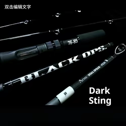 Blackops Arisu cañas de pesca viaje multisección agua salada y dulce