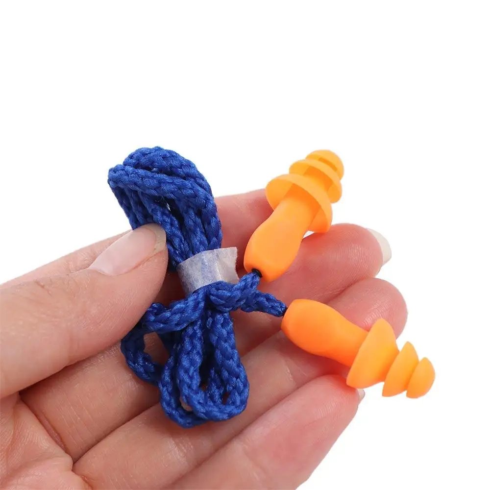 Tapones para los oídos de silicona para reducción de ruido y comodidad