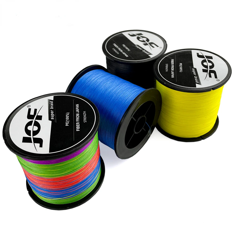 Sedal de pesca Multicolor resistente y suave, 8 hebras, PE Invisible, 18LB-78LB, señuelos flotantes, aparejos de pesca de carpas, Baitcasting, 300m - imagen 2