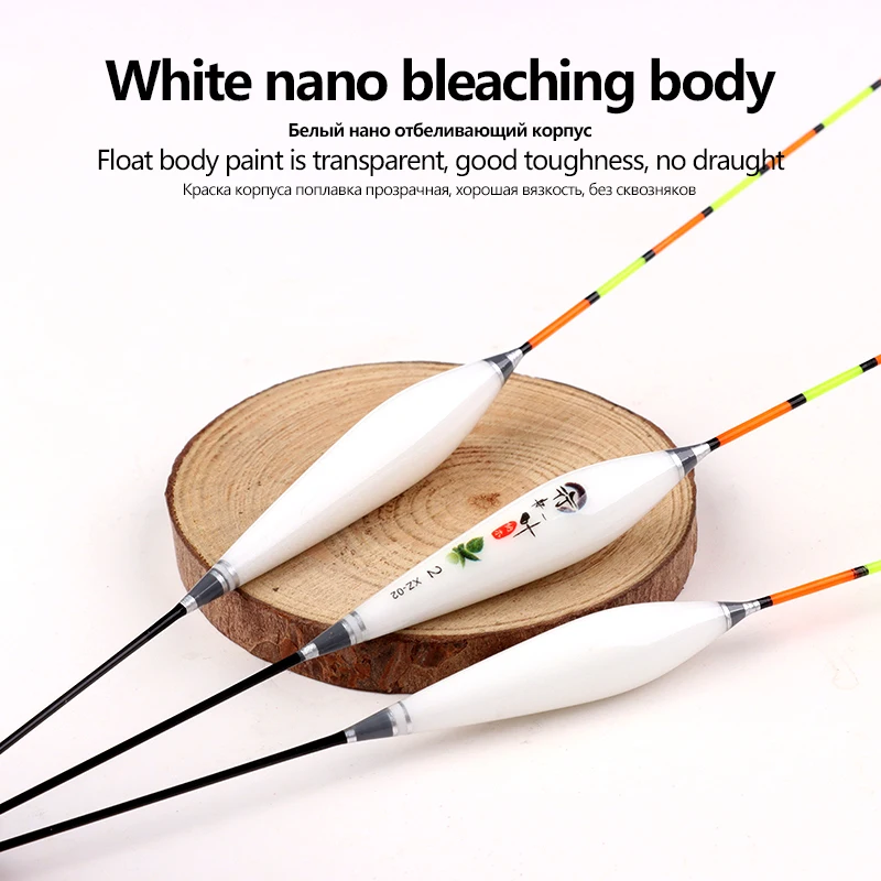 Flotadores Nano compuestos con tapón para pesca - imagen 2