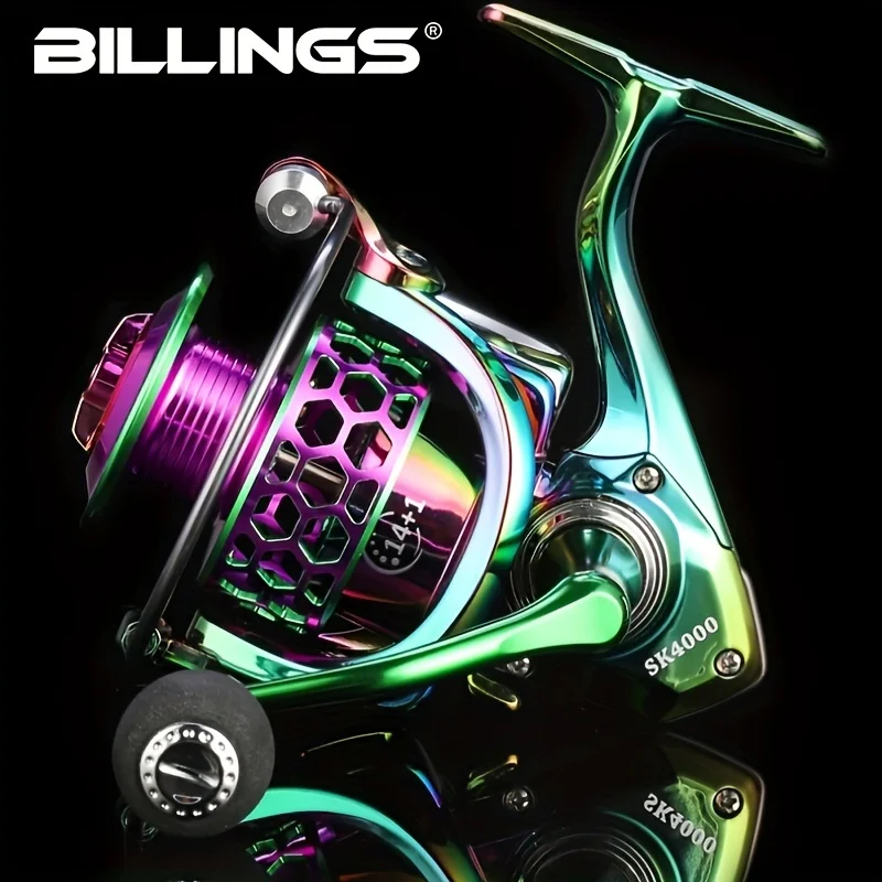 Billings SK Serie Carrete de pesca giratorio para agua dulce y salada - imagen 3