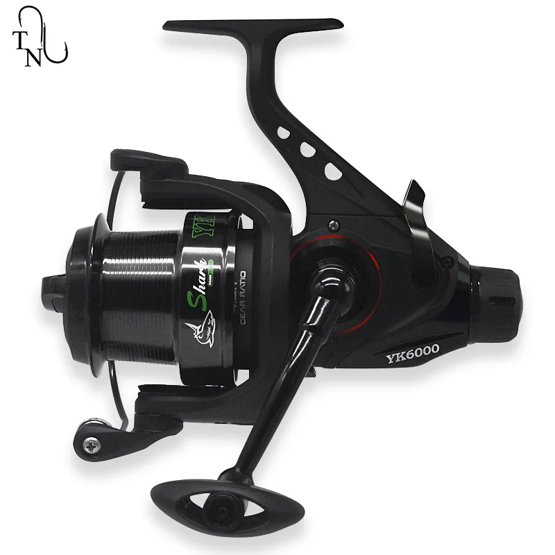 TN63-carrete de pesca de carpa, accesorio de Metal para surfear, para agua salada, 5000, 6000, 7000, 8000, 4,9: 1 - imagen 2