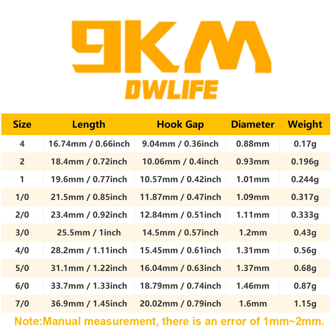 9KM 10 Uds anzuelo circular de pesca 2X anzuelos fuertes para bagre de agua salada amplia espacio sin apagado - imagen 2