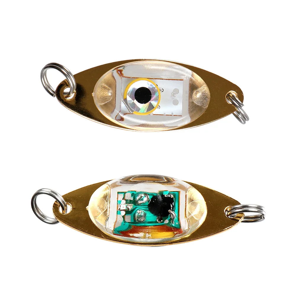 Luz Led de pesca nocturna, señuelo fluorescente superimpermeable que brilla en la oscuridad, para pesca subacuática - imagen 5
