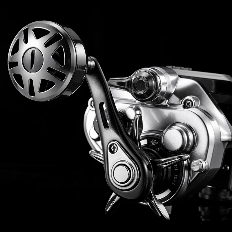 ECOODA-carrete de pesca eléctrico EZH1500, carrete de fundición de cebo para barco en alta mar, carretes de Jigging de agua salada, relación de engranaje 4,3: 1, carrete de Baitcasting - imagen 5