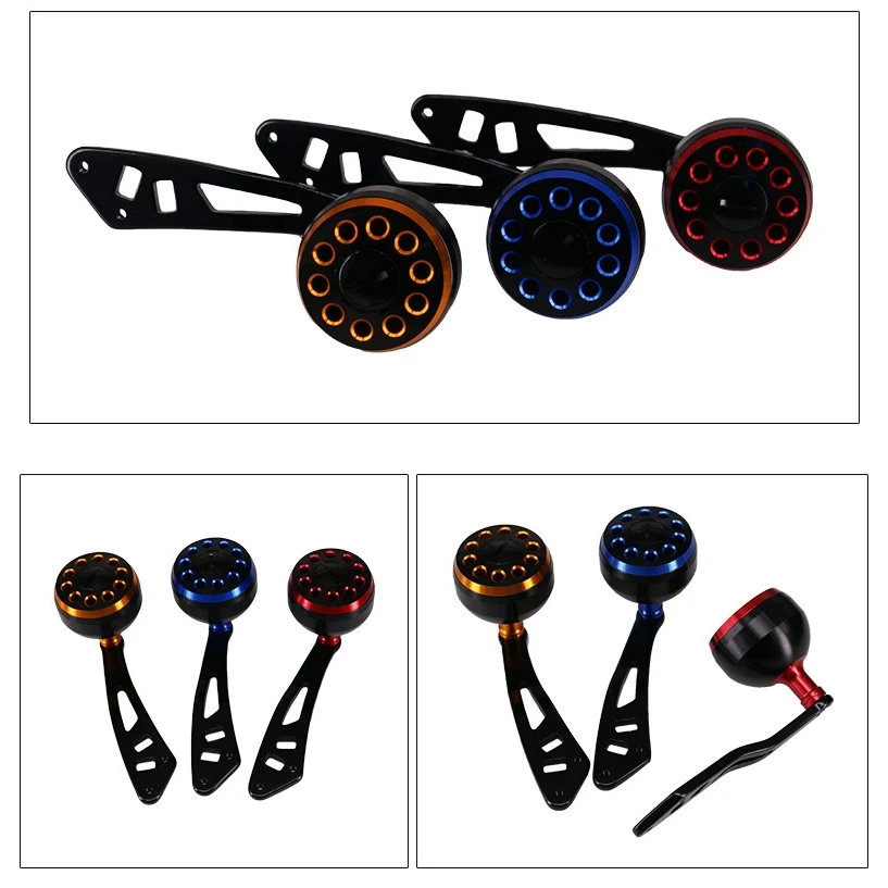Mango de carrete de pesca, perilla CNC, accesorios universales para aparejos de pesca para marcas A/D/S de carretes, accesorios de equipo de pesca - imagen 3