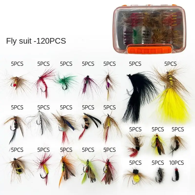 WEIHE set de moscas artificiales para carpas con púas y streamer - imagen 4