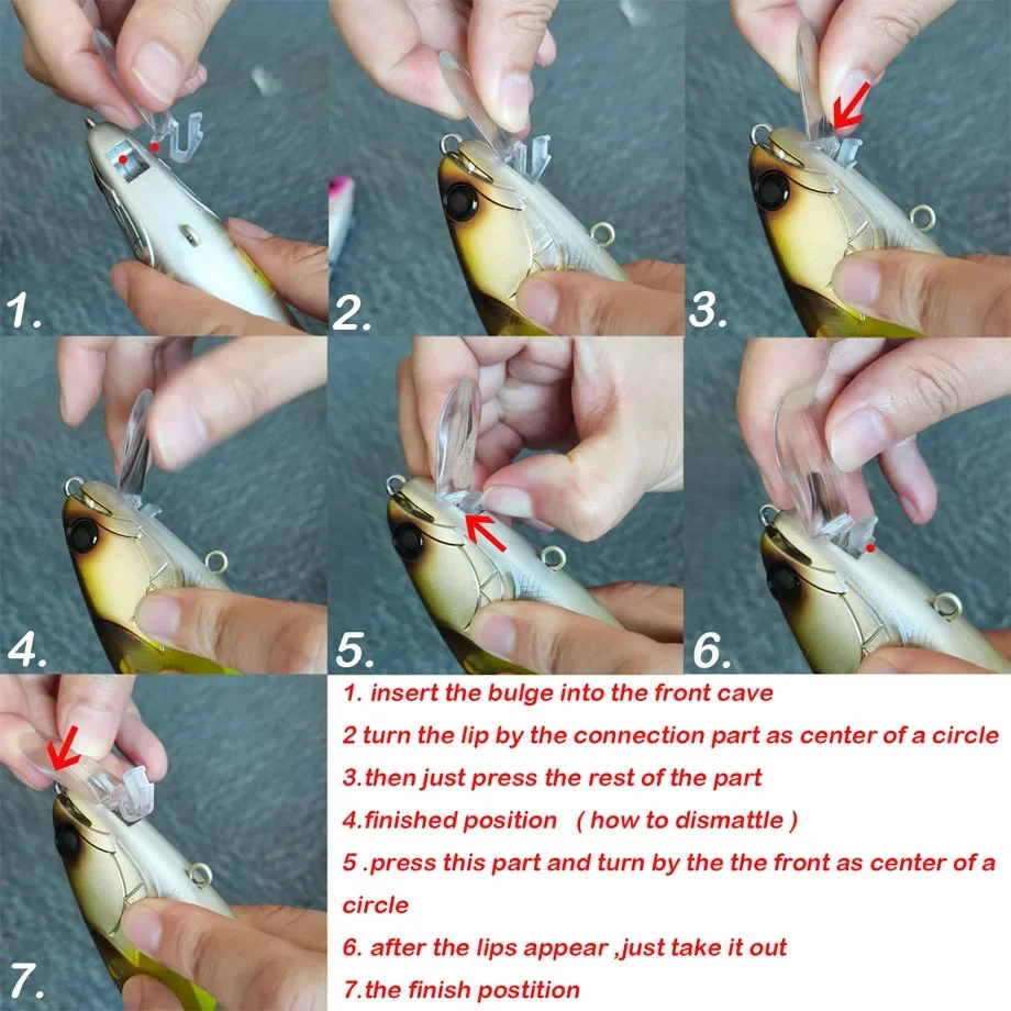 Instale y personalice fácilmente su señuelo de pesca con esta guía paso a paso