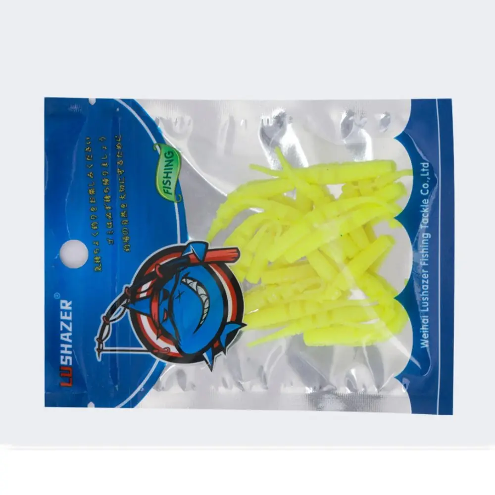 Señuelos blandos de silicona Wobblers-Mini para lubina de roca - imagen 4