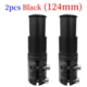 Black 124mm 2pcs