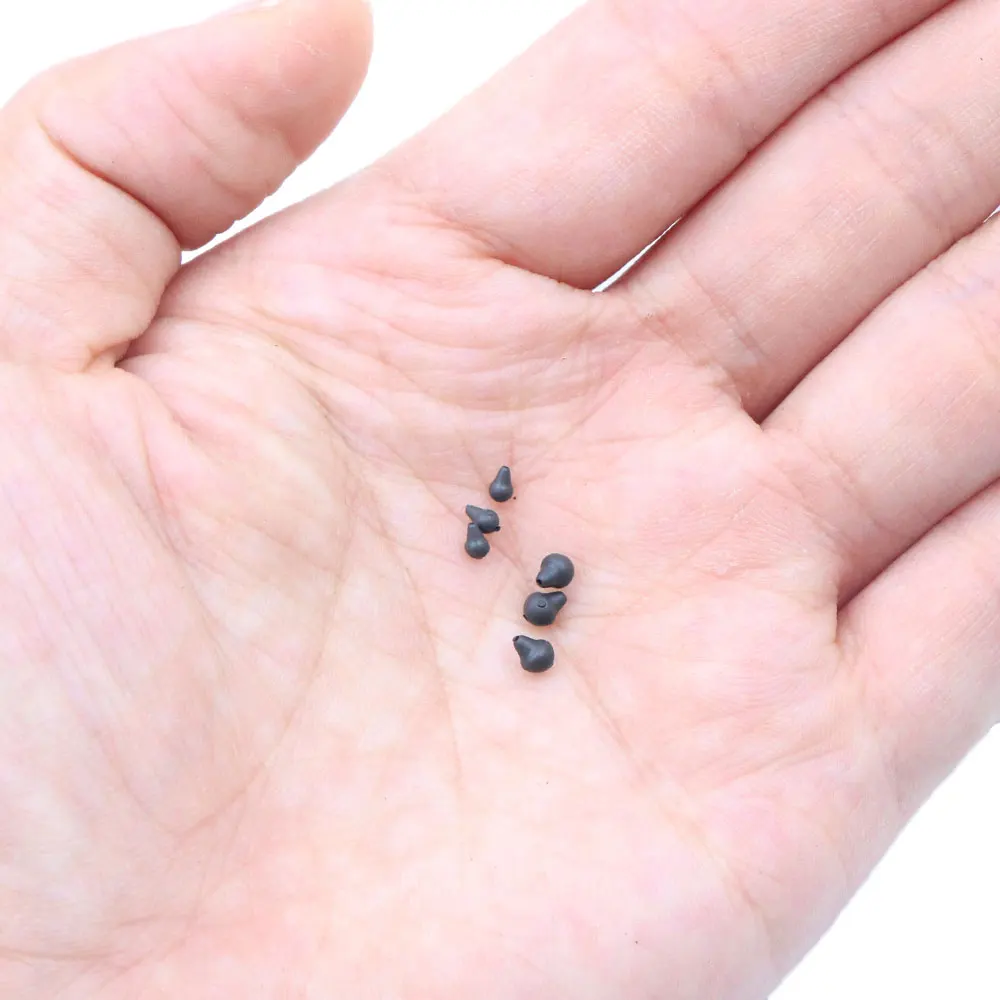 10 Uds. De cuentas de anzuelo de pesca de tungsteno, aparejo de pelo Ronnie, tapones de pesca, método alimentador, anzuelo, cebo, tornillo, cuentas de parada para aparejos de carpa - imagen 3