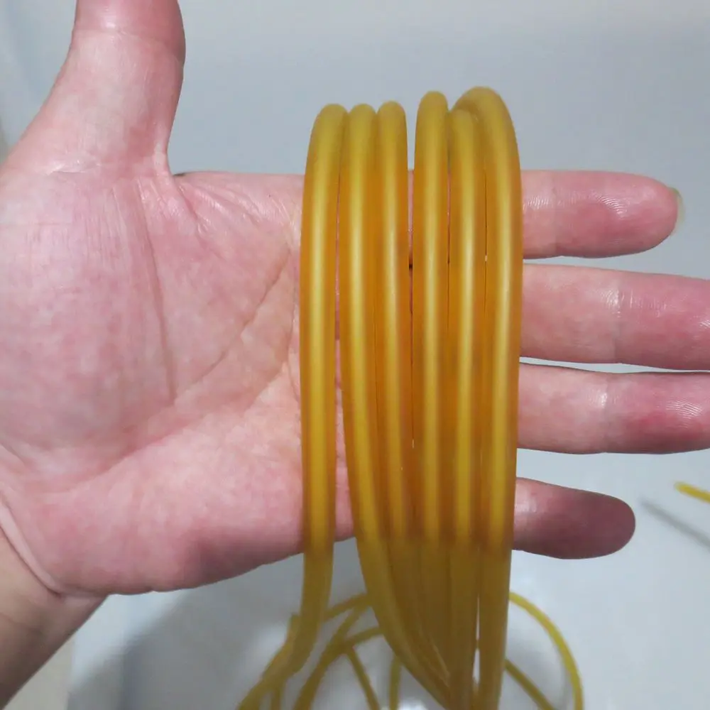 Cuerda de látex 1‑10 m 2070Natural – Banda elástica para pesca - imagen 2