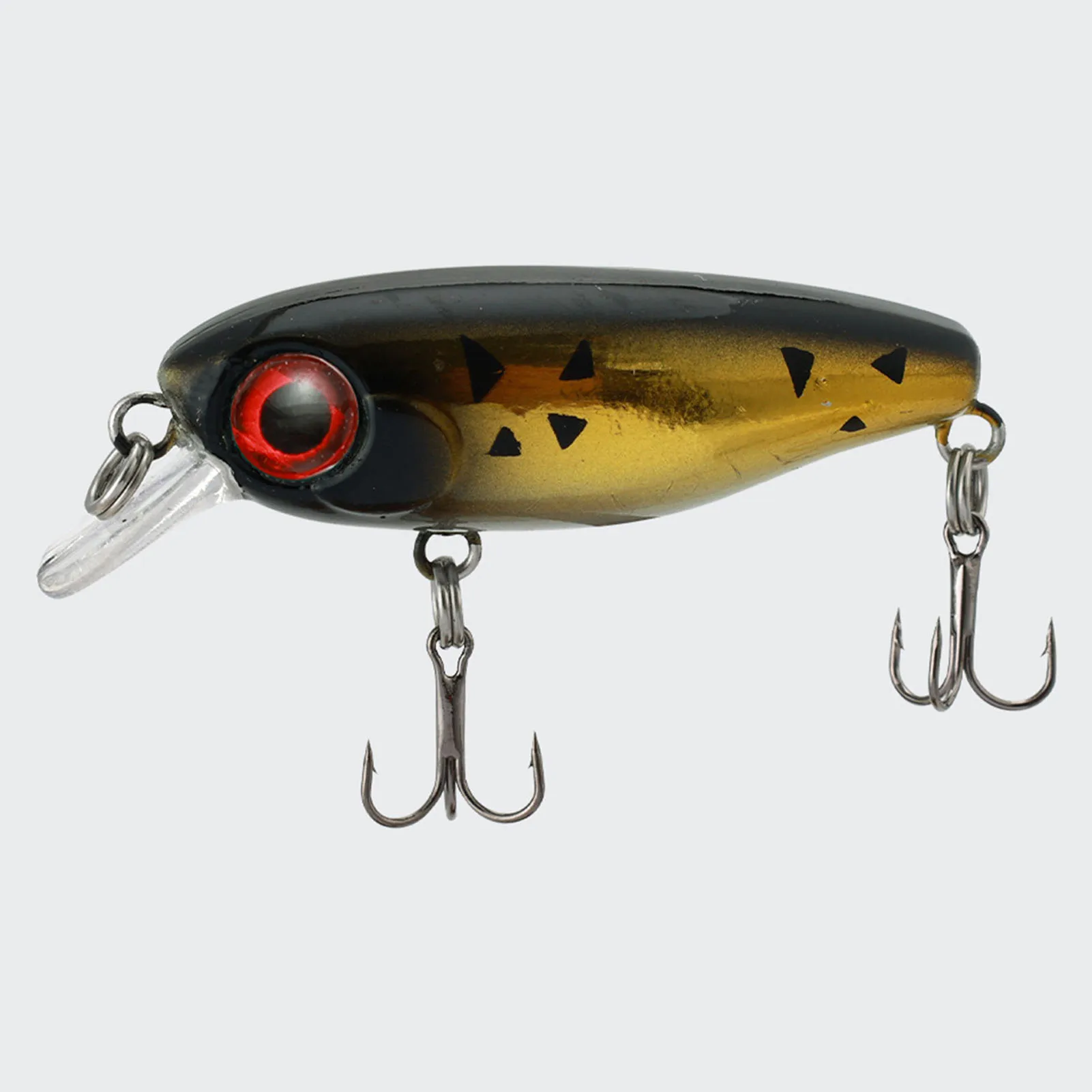 Señuelos duros de pesca Minnow con anzuelos, cebo duro realista, Swimbait para pesca en agua dulce y salada - imagen 5