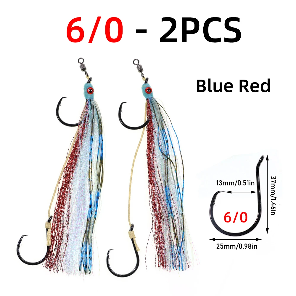 610 blue red