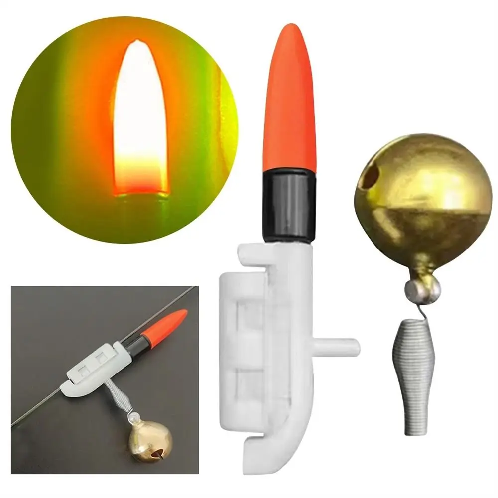 Caña de pescar impermeable con batería CR425, palo luminoso extraíble, luz flotante - imagen 4