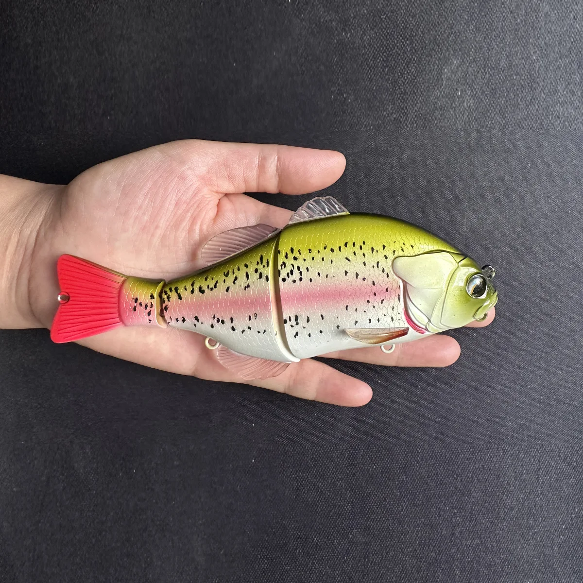 Un señuelo de pesca realizado para pescadores