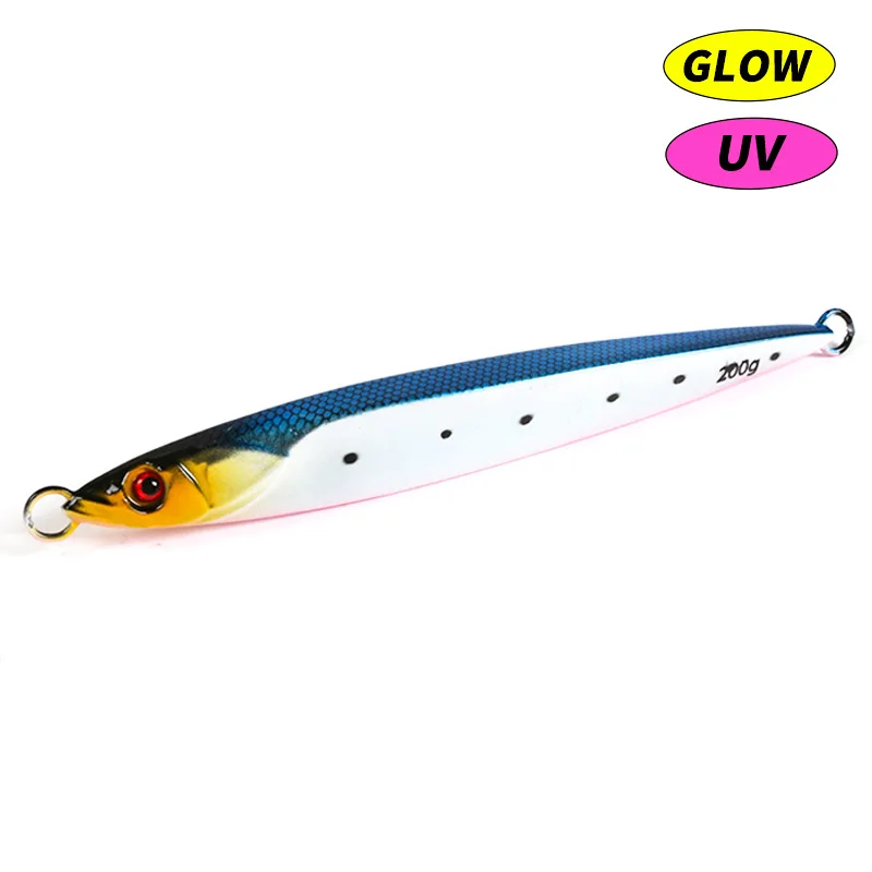 AI-SHOUYU Señuelo Jigging Metálico Lento - Cebo Plomo Pesca - imagen 3