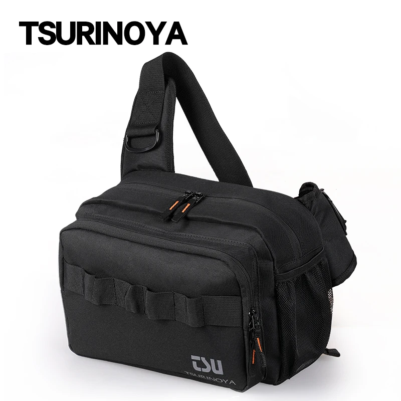 Riñonera de pesca TSURINOYA – Bandolera gran capacidad para señuelos