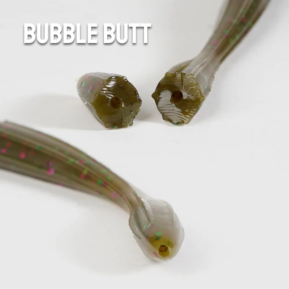 DYY-señuelo de gusano suave para pesca, cebo Artificial de silicona, 15,5 cm, 6 ", 8,4g, Swimbait - imagen 4