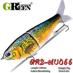 Swimbait cuerpo duro para Lúcio – Articulado