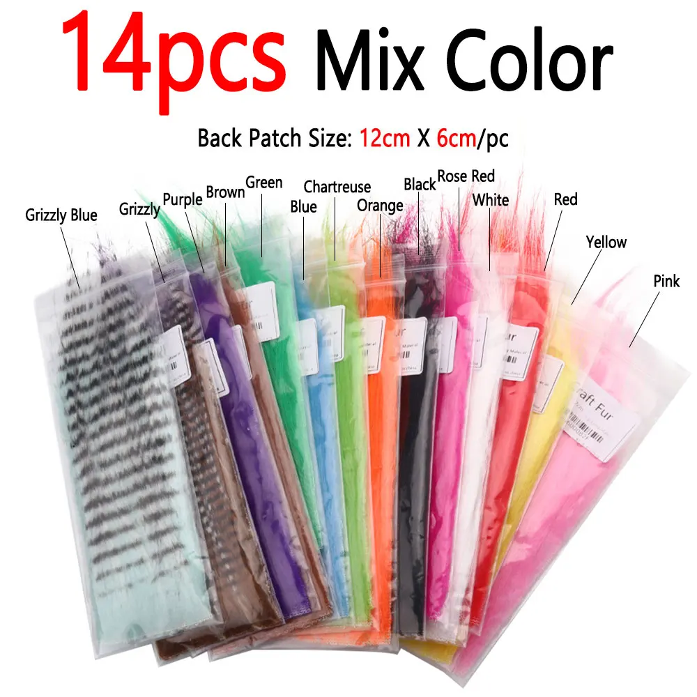 14pcs Mix Color