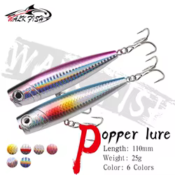 Popper Walk Fish 110 mm – Señuelo flotante para mar y trucha