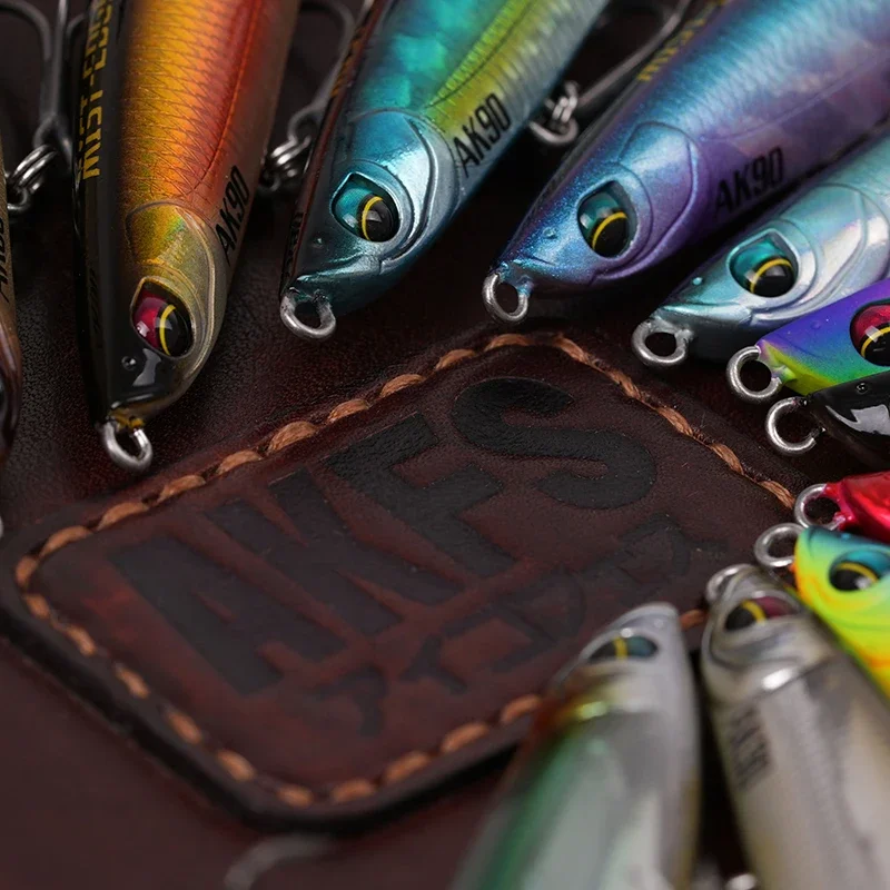 LURETV Lan Cut AK80/90 Lápiz sumergido LuRE Bait Lápiz de lanzamiento ultra largo Cebo de bajo torcido - imagen 5