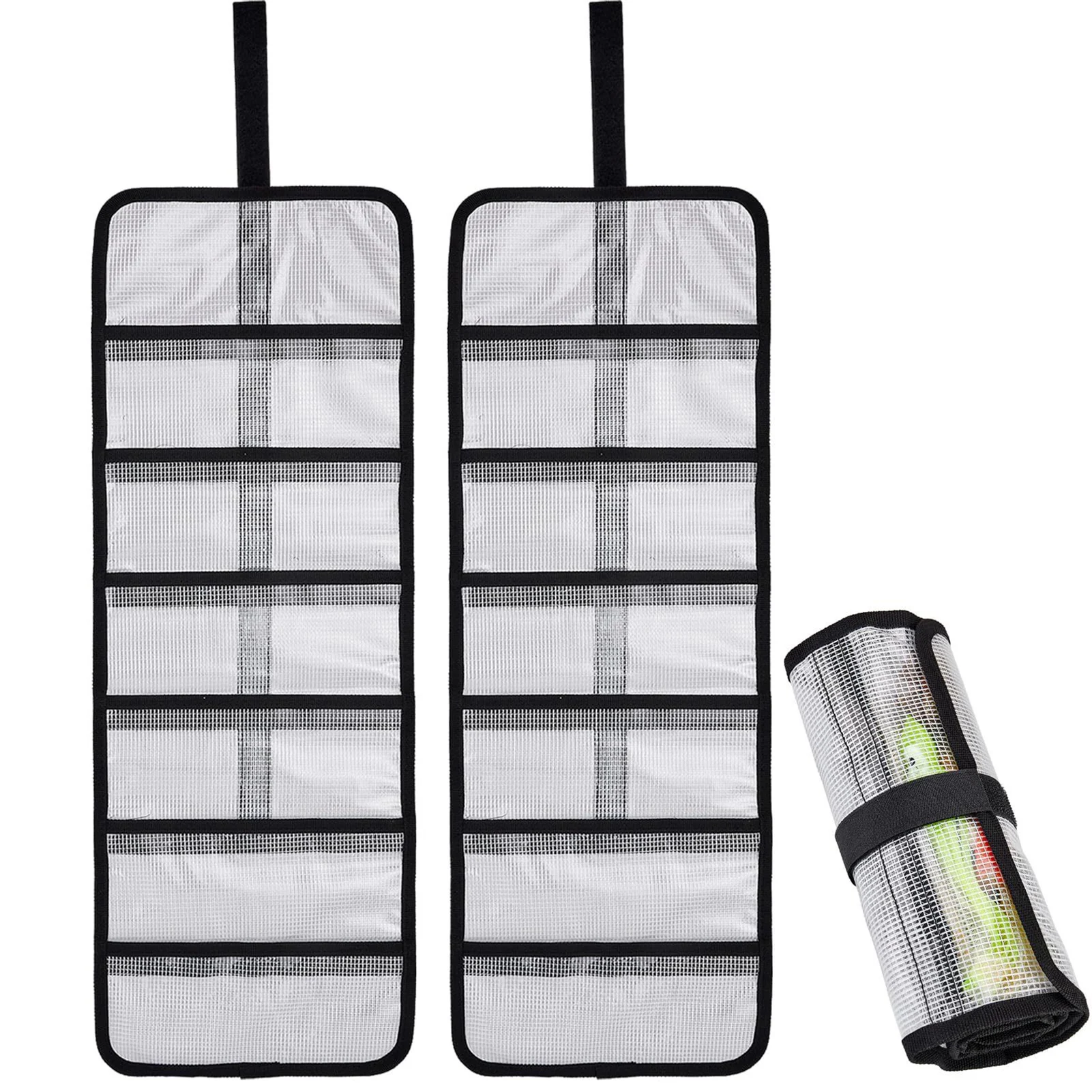 Bolsa organizadora plegable transparente para señuelos de pesca - imagen 4