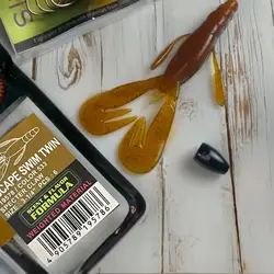 Japón importó Nories 3,25 pulgadas Escape Swim Twin Luya cebo falso Ito Qiao campeón cebo