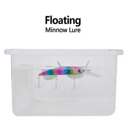 PRO BEROS Wobbler flotante 15 cm x 13 g - Minnow para lubina y carpa