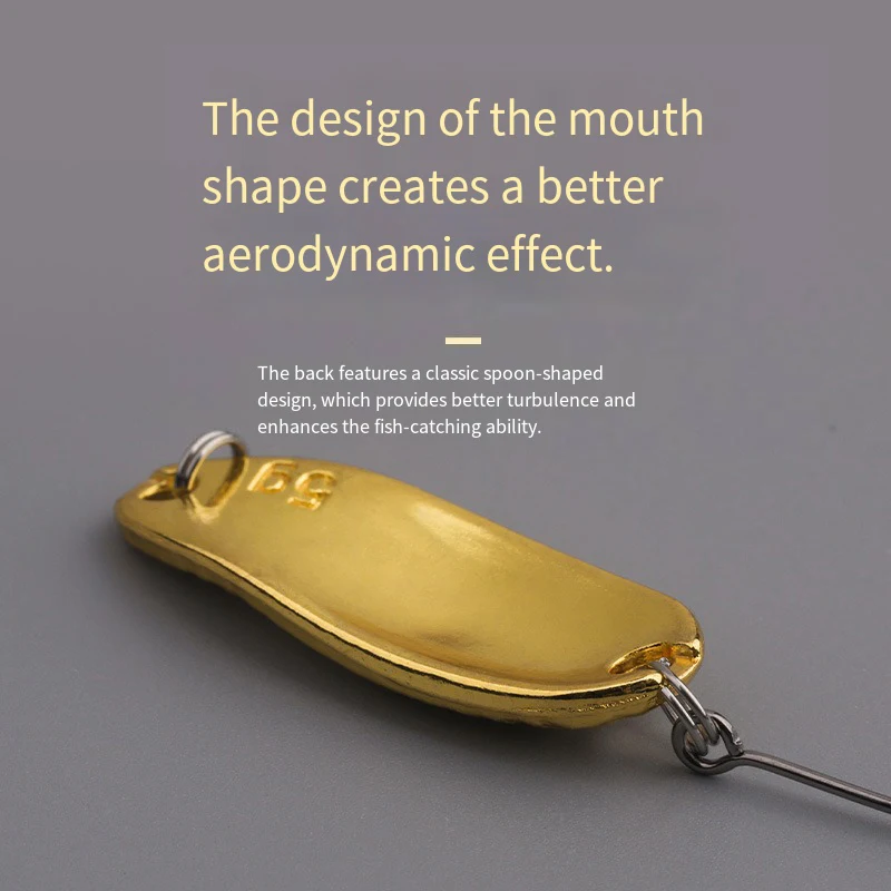 Nuevo Mini señuelo de Pesca 1,5g2,5g3,5g cuchara señuelos de Metal cebo giratorio Minnow pez pequeño anzuelo individual Jig Stream cebos de trucha Pesca - imagen 2