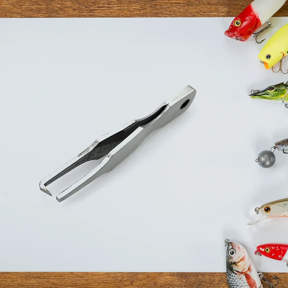 Cortador de línea de pesca multifuncional, alicates, señuelo, anillo, abridor de bucle, gancho, limpiador de ojos, alicates de sedal, herramienta de aparejos de pesca, 1/2 ud. - imagen 2