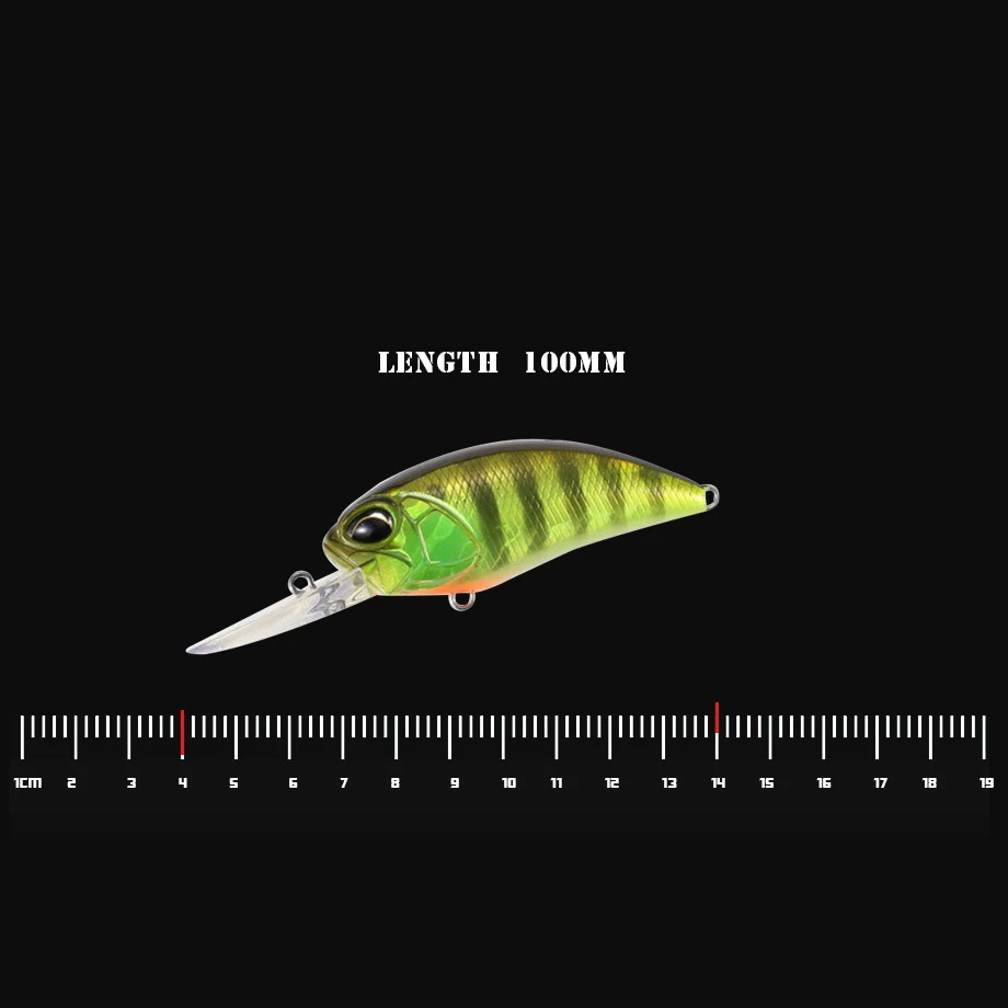 Crankbait sonajero flotante para Lucio – señuelo duro medio - imagen 2
