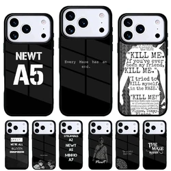 Funda The Maze Runner para iPhone 17 Air 16e 15 14 13 Pro Max