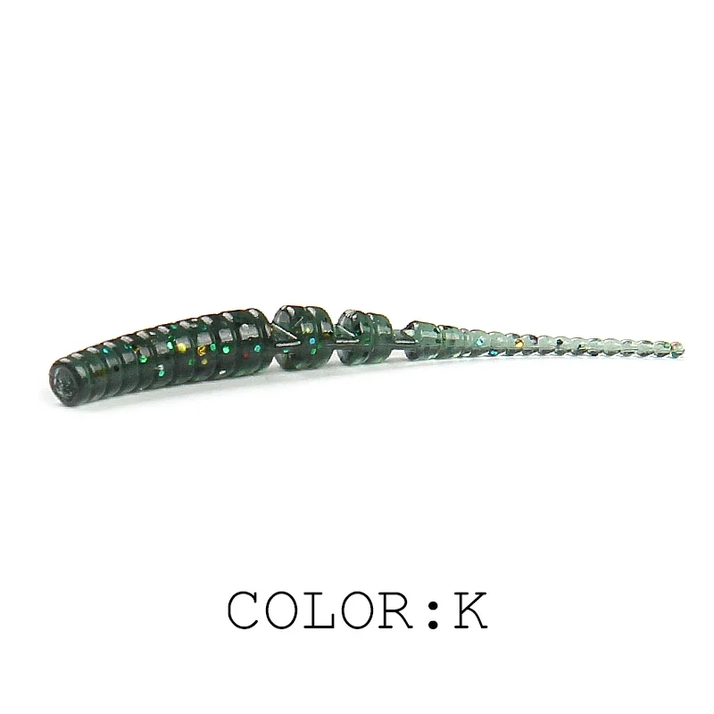 Supercontinent-SEÑUELOS DE gusano blando para Pesca, cebo de Pesca en hielo, señuelo de hundimiento Polaris suave, aparejos de Pesca baratos, 2018 - imagen 3