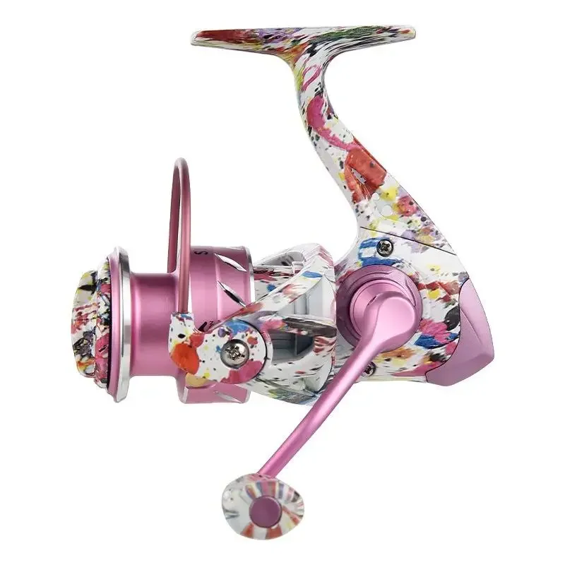 Carrete de pesca giratorio Mavllos FLASH, potencia de arrastre, relación de velocidad de 10KG, 5,2: 1, carrete de aluminio ligero, carrete de pesca de lubina y carpa - imagen 3