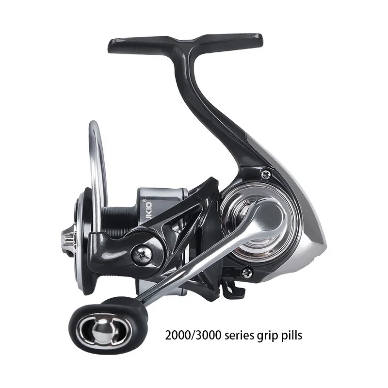 Carrete de pesca DEUKIO de agua salada LEXA 2000-7000 serie 3 + 1 BB carrete giratorio de Metal arrastre máximo 10kg lanzamiento de señuelo al aire libre - imagen 5