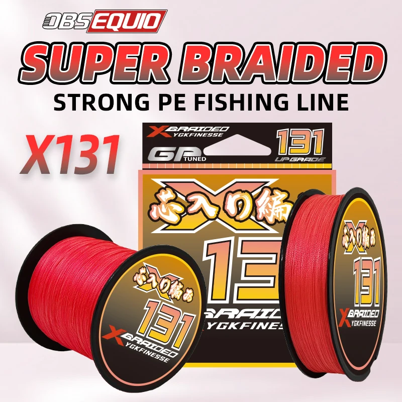 YGKX 13 línea de pesca trenzada 100/150/200/300/500M hebras multifilamento línea de PE aparejos de pesca de agua dulce y salada línea de pesca